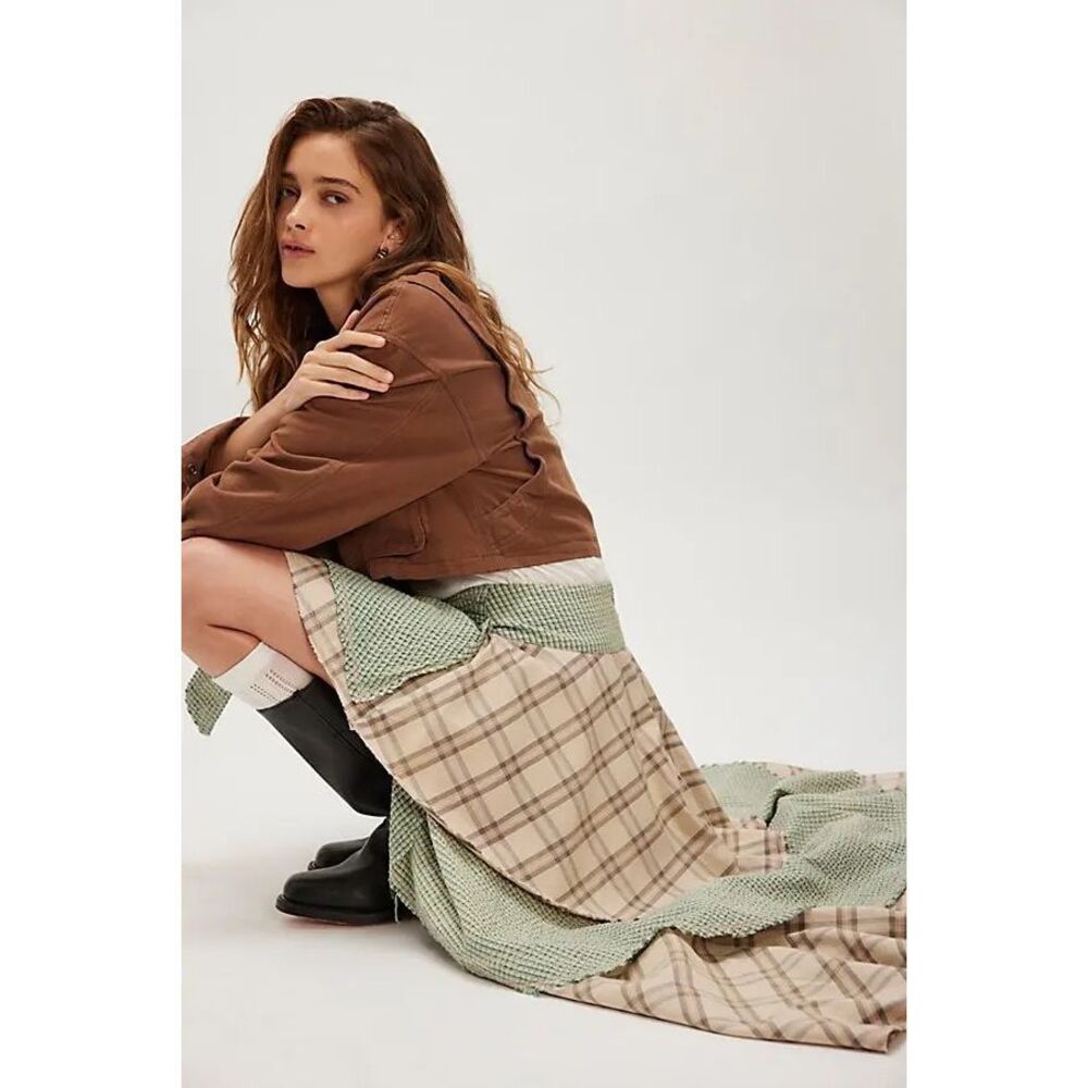 New Free People Calliope Maxi Skirt Size 14 - Picture 4 of 11